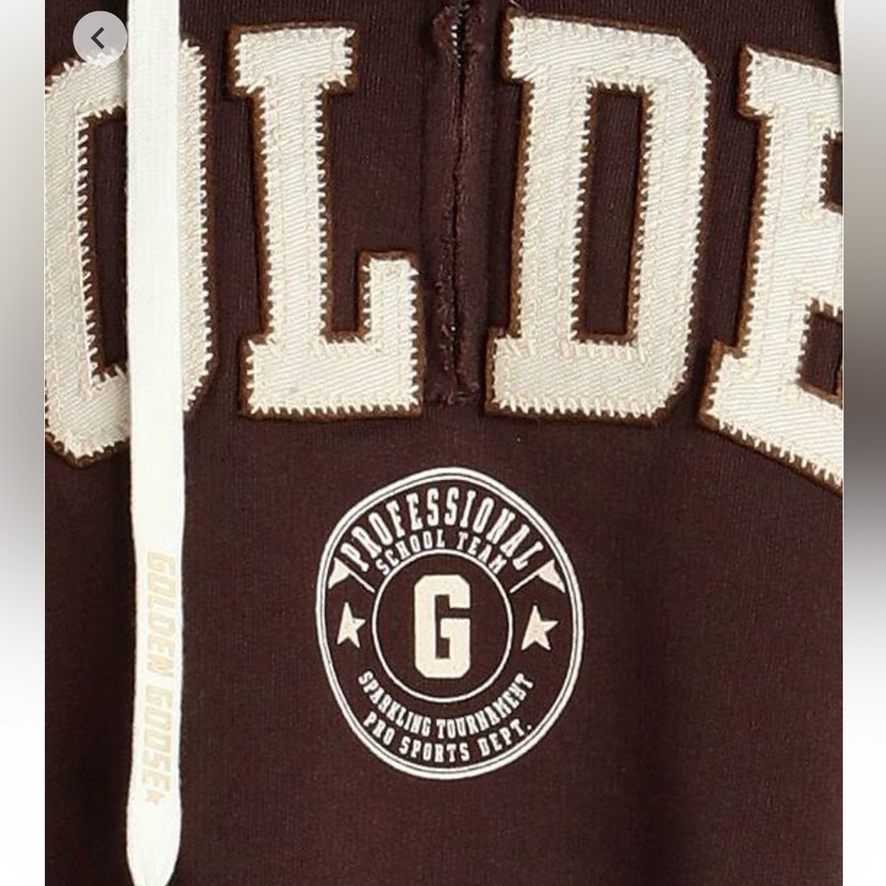 Golden goose hooded sweatshirt - Picture 4 of 5